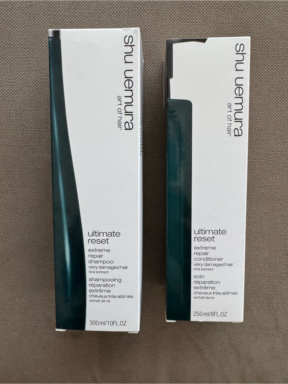 Shu Uemura Ultimate Reset Shampoo & Conditioner Duo - Teal Green